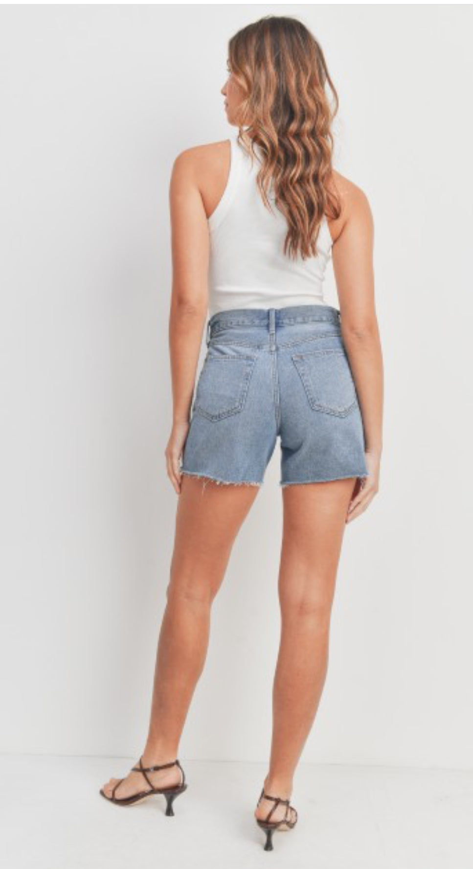 DAYDREAM DENIM HIGH RISE BOYFRIEND SHORTS