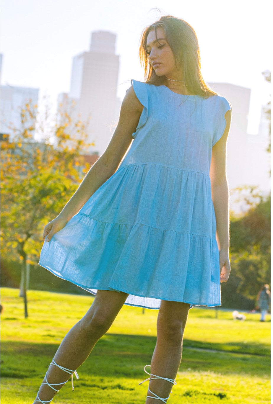 JACQUELYN DRESS | SKY BLUE