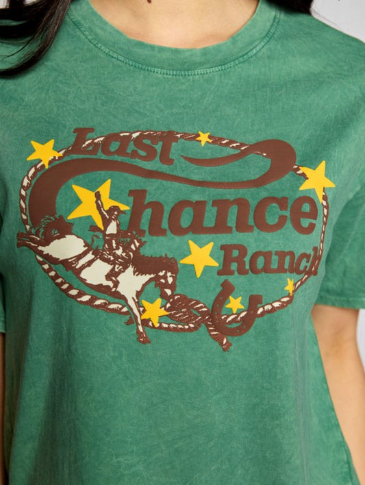 LAST CHANCE RANCH GRAPHIC TEE | HUNTER GREEN