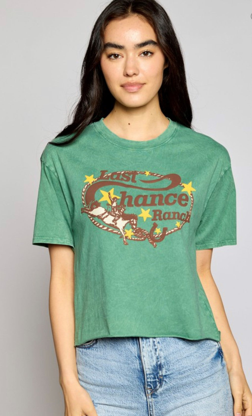 LAST CHANCE RANCH GRAPHIC TEE | HUNTER GREEN