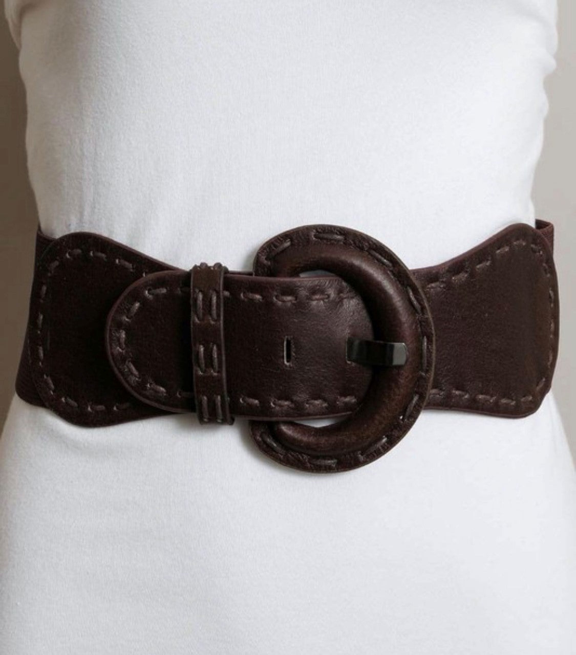 COVE STITCH BELT | BROWN