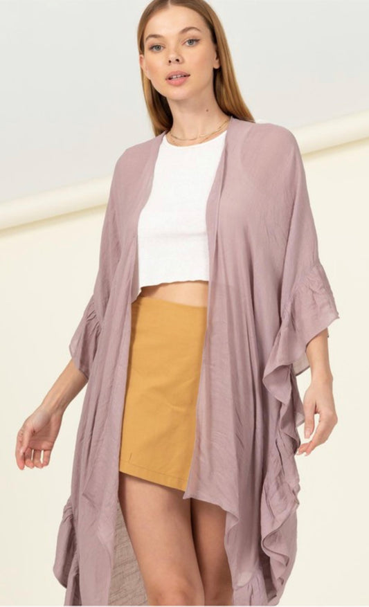 LIZZY KIMONO | MAUVE