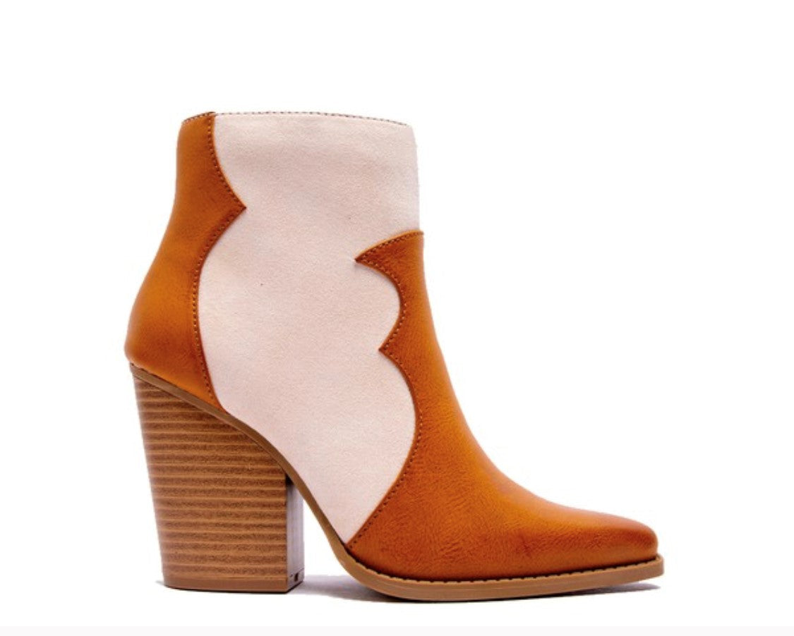 OUT WEST BOOTIE | CAMEL BURNISH