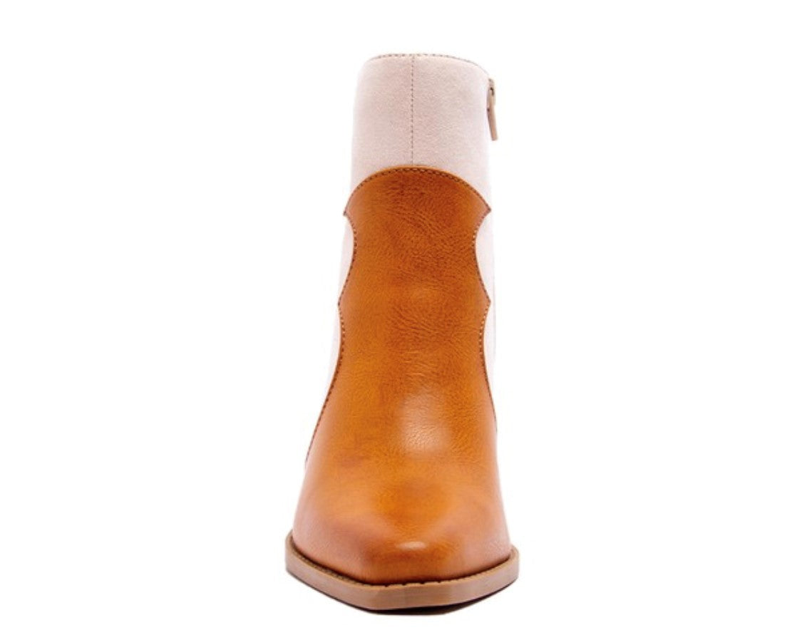 OUT WEST BOOTIE | CAMEL BURNISH