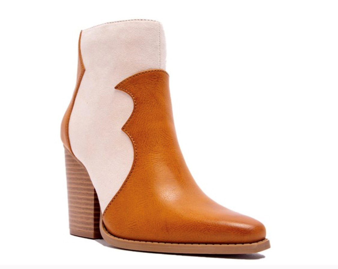 OUT WEST BOOTIE | CAMEL BURNISH