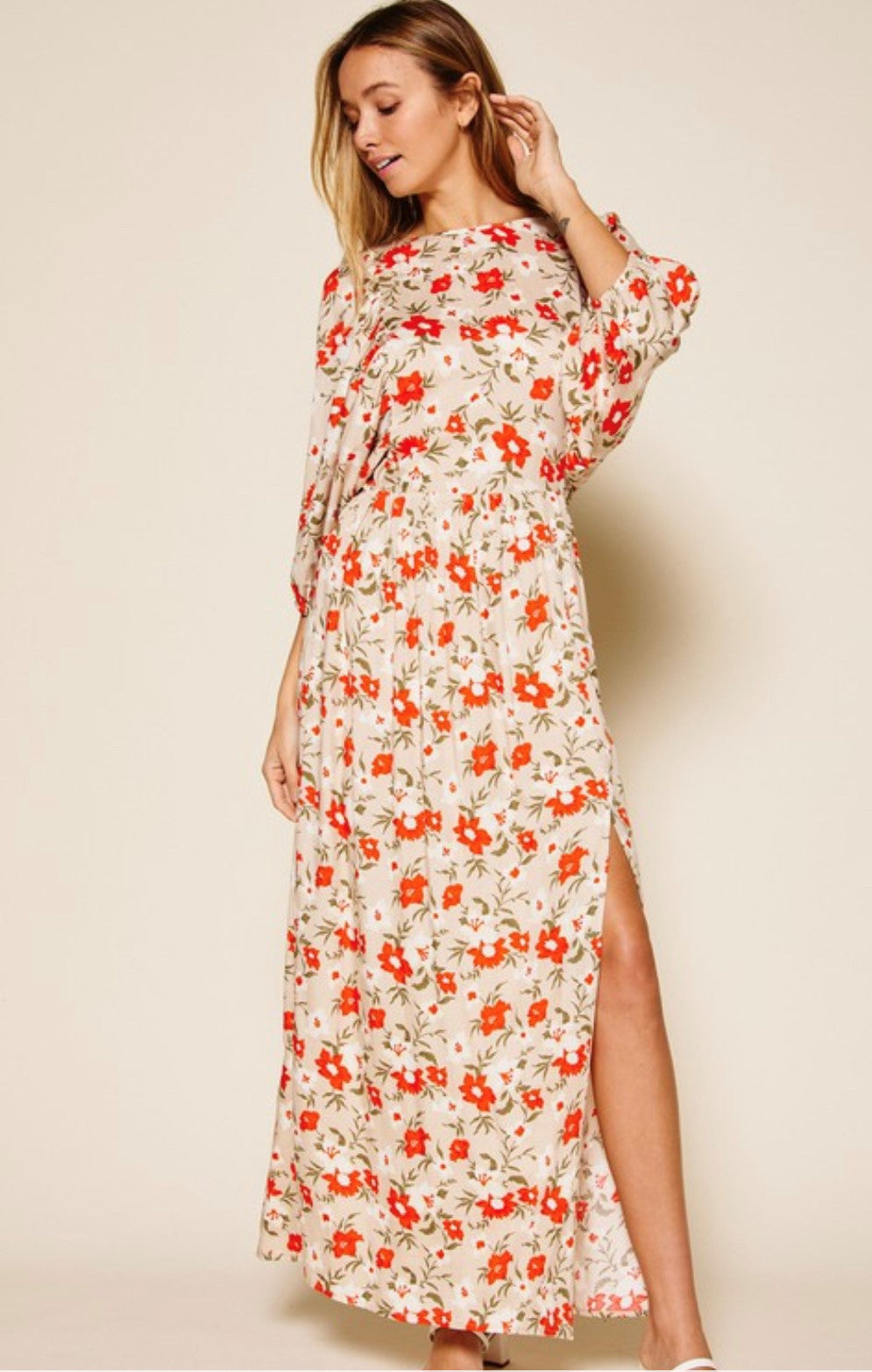 POPPY DRESS | TAUPE – Ida Rae