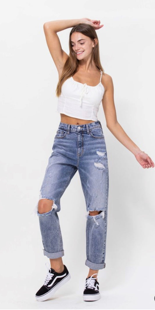 RILEY MOM JEANS